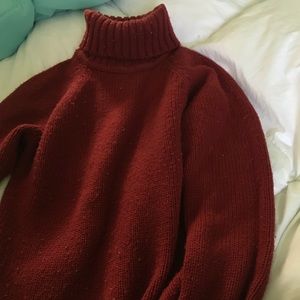 Red sweater